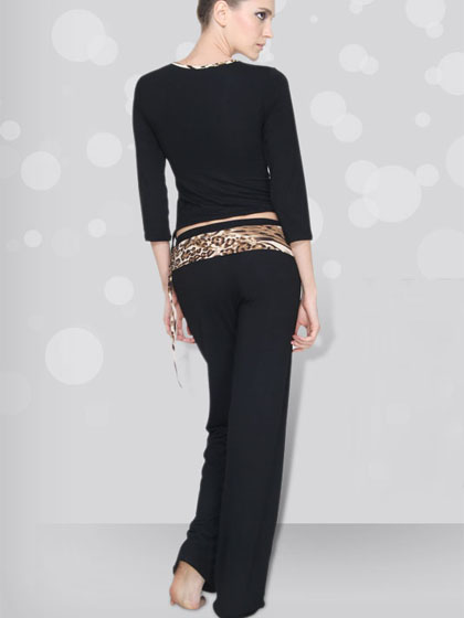 3/4 Sleeve Yoga Top & Straight Pant 3/4 Sleeve Yoga Top & Straight Pant