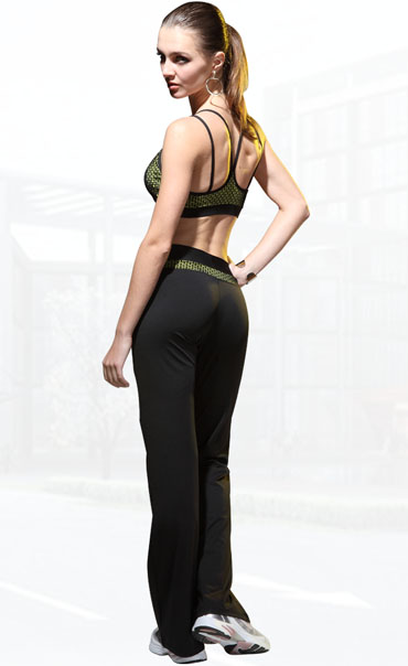 Crop Yoga Tank & Wide-leg Pant Crop Yoga Tank & Wide-leg Pant