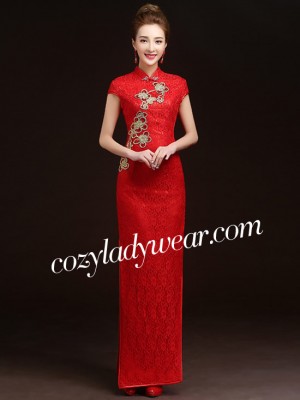 Custom-made Cheongsam / Qipao / Chinese Wedding Dress