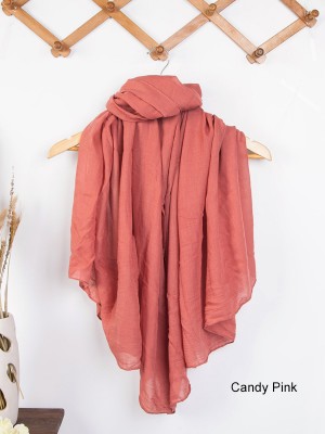 21 Color Options, Long Wrap Scarf in Linen