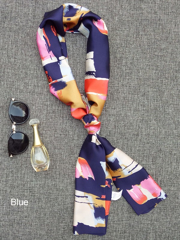 7 Pattern Options,  Colorblock Printed Scarf