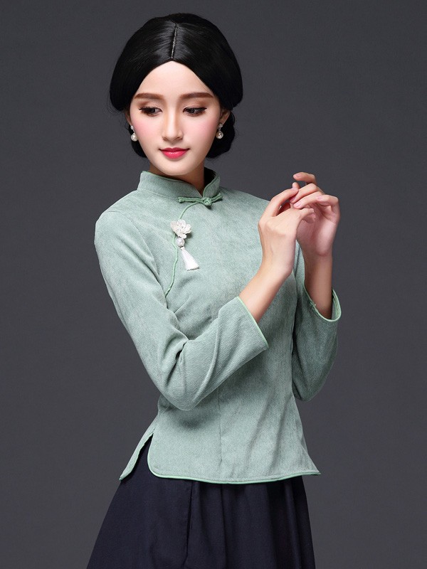 Stylish Modern Qipao / Cheongsam Blouse