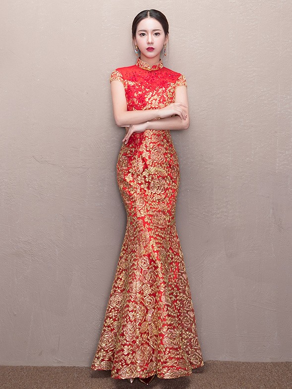 mermaid cheongsam