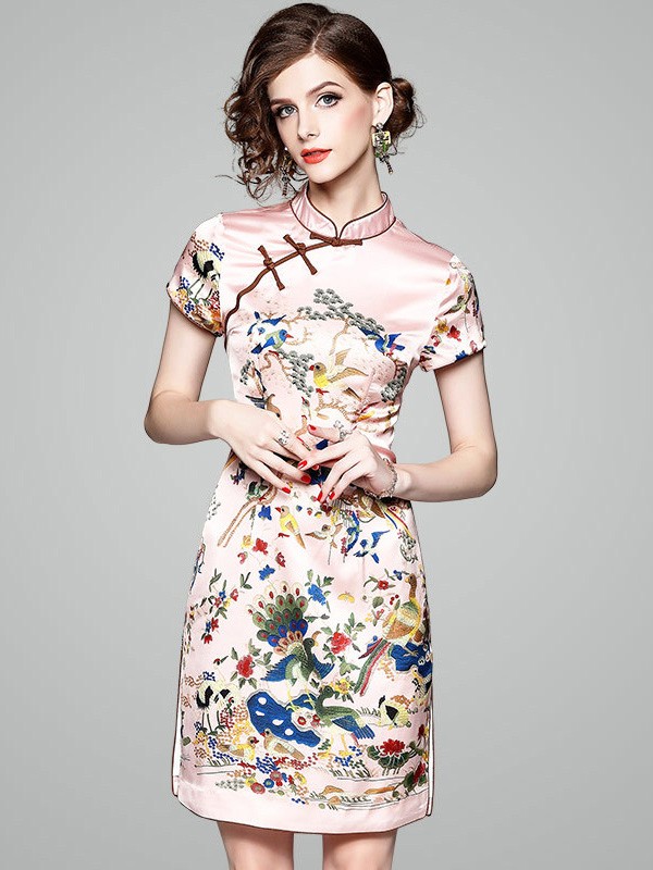 short qipao