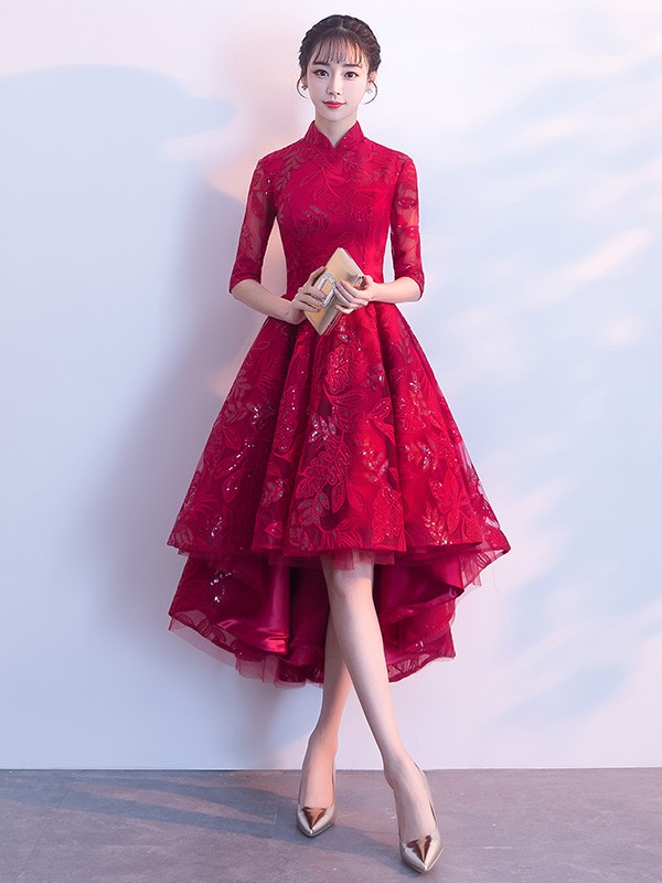qipao evening gown