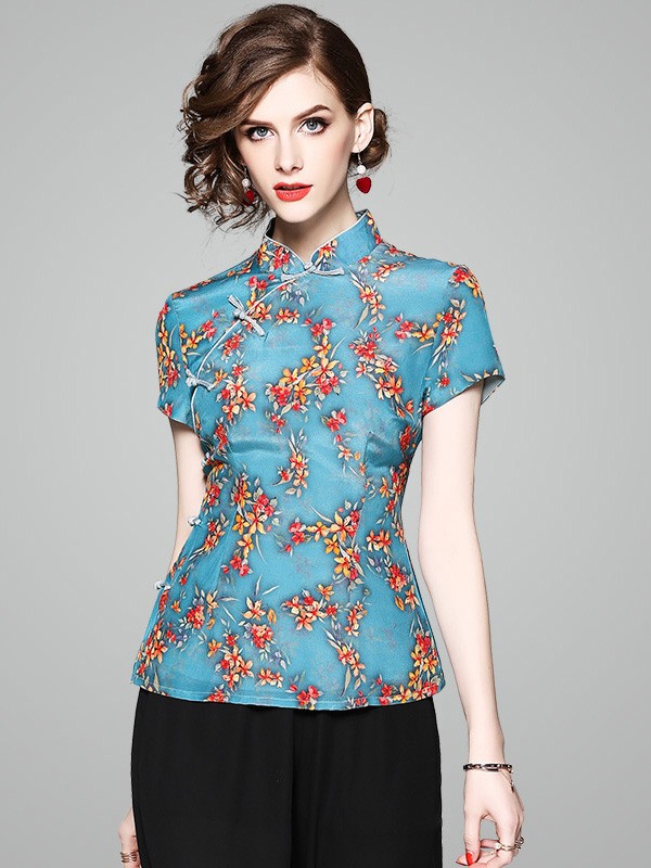 cheongsam top modern