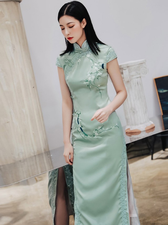 green qipao