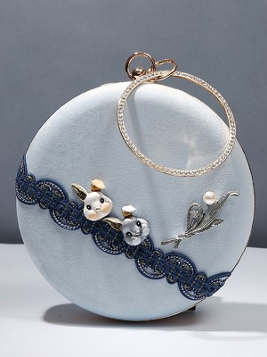 Rabbit Chain Strap Ring Wristlet Bag