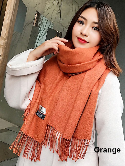 Faux Wool Women's Scarf Wrap