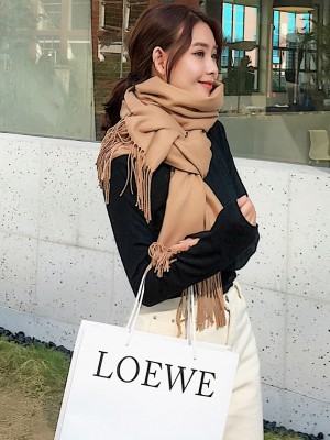 Faux Wool Women's Scarf Wrap