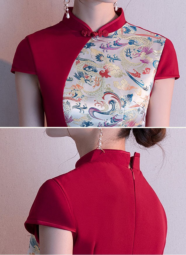 short qipao