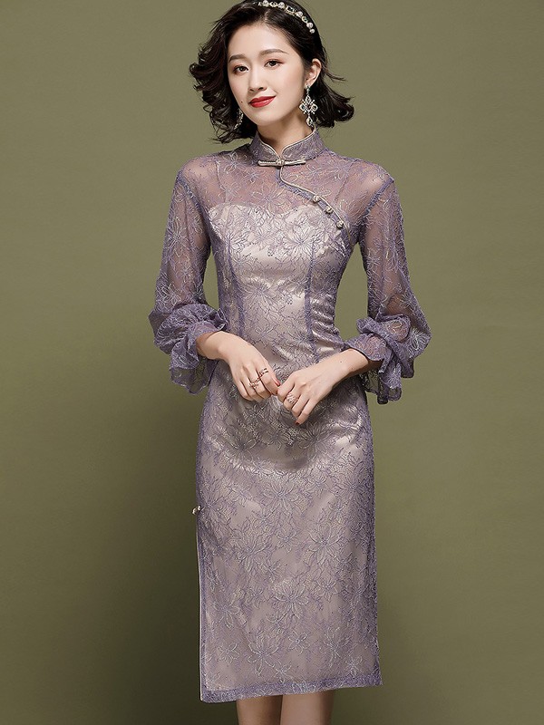 purple dress illusion