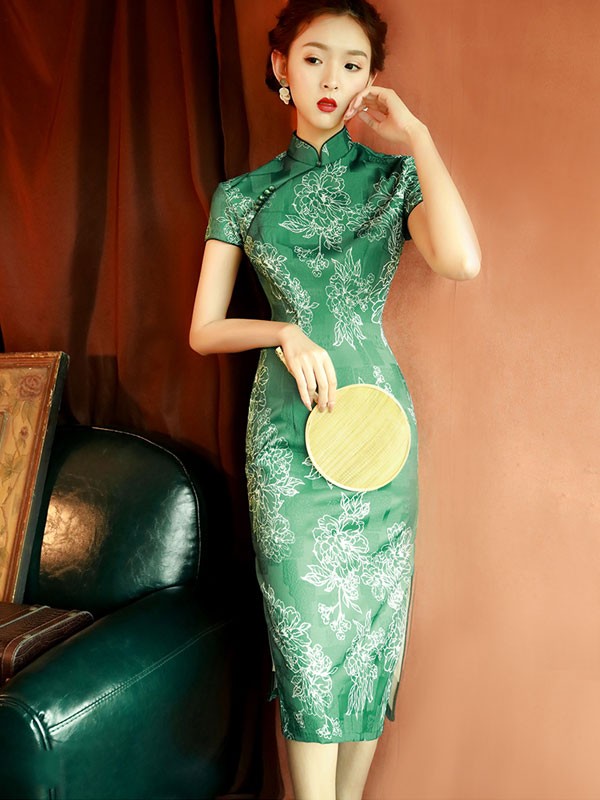 green qipao