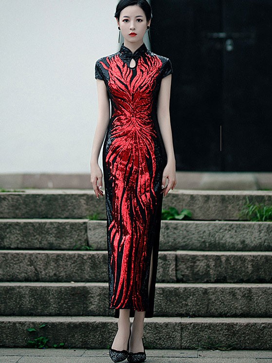 Cheongsam for mother sales of the bride