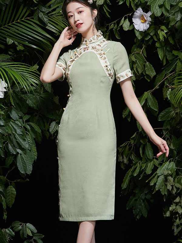 green qipao
