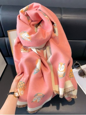 Cashmere Animal Print Women Winter Scarf Shawl