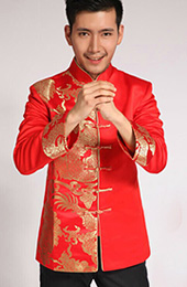 Red Dragon Men's Wedding Jacket