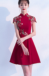 2023 Chinese Wedding Qipao | Wedding Cheongsam - CozyLadyWear #4