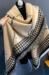 Wool Blend Women Winter Scarf Shawl