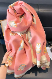 Cashmere Animal Print Women Winter Scarf Shawl